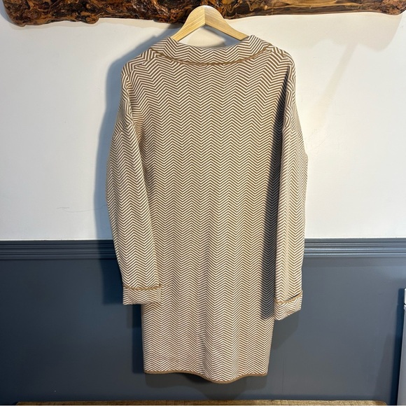 *Nine West Fall/ Winter Zig Zag Coatigan/ Cardigan with Front Pockets* - Picture 8 of 14